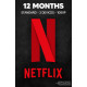 Netflix Standard [12 Meseci]